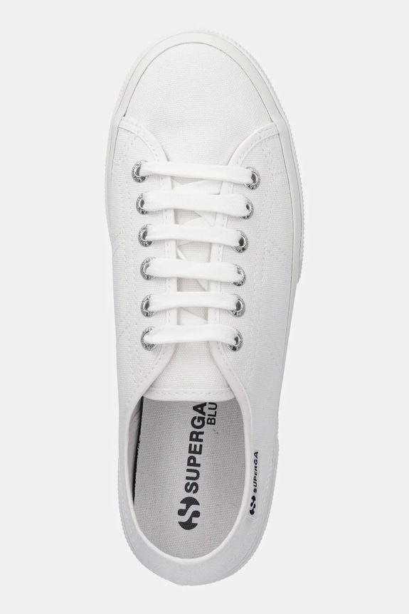 Teniske Superga PLATFORM LEGGERA bela S2142ZW.901