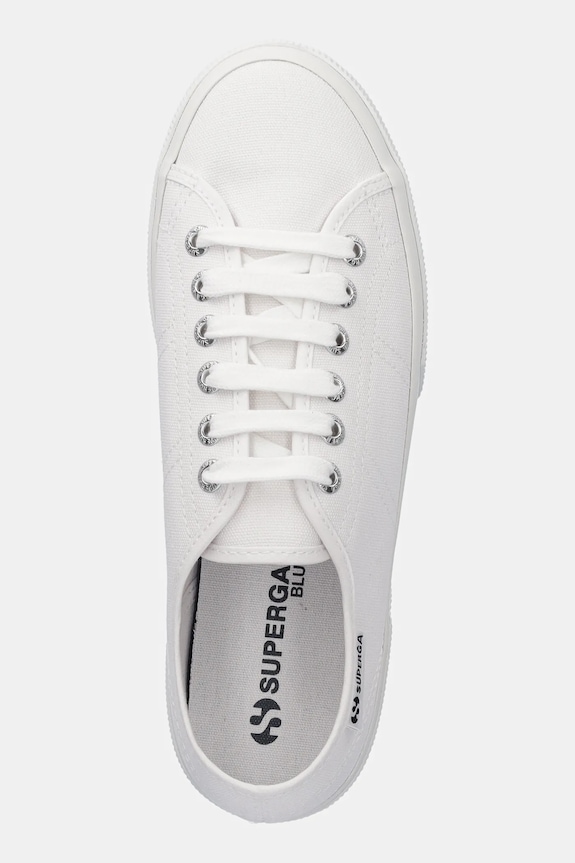 Teniske Superga PLATFORM LEGGERA bela S2142ZW.901