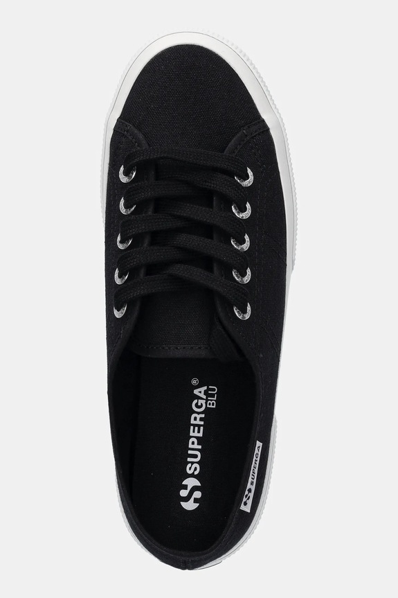 Πάνινα παπούτσια Superga LEGGERA μαύρο S7151EW.F83