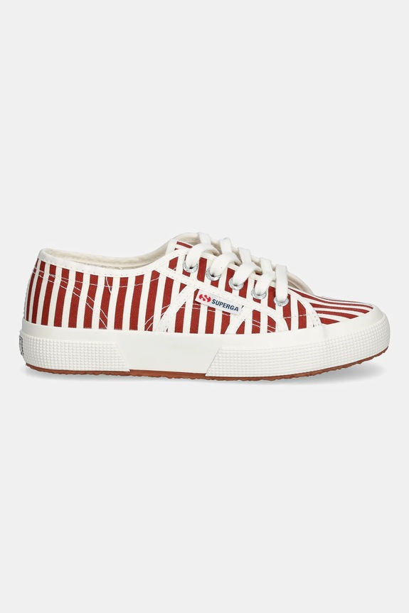 Superga sportcipő STRIPES PRINT S8148TW.AD4 piros SS25
