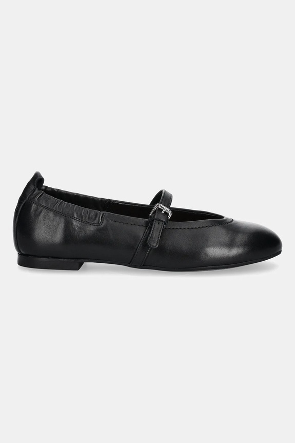 Marc O'Polo baleriny skórzane GIANNA 2A 50218763002132 czarny SS25
