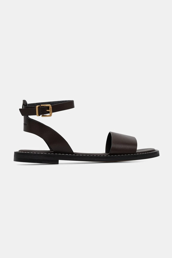 Kožené sandály Marc O'Polo STINA 4A 50318691103100 hnědá SS25