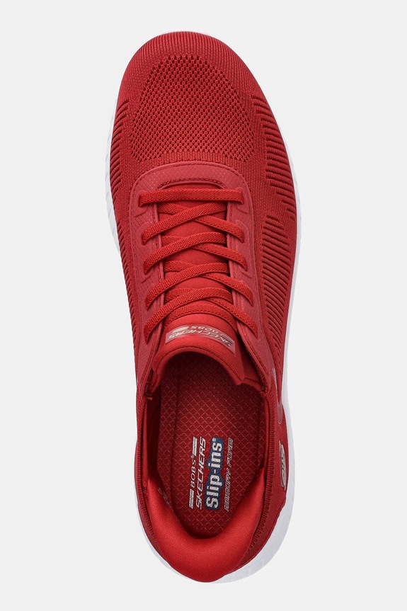 Tenisky Skechers BOBS SQUAD CHAOS červená 117497.
