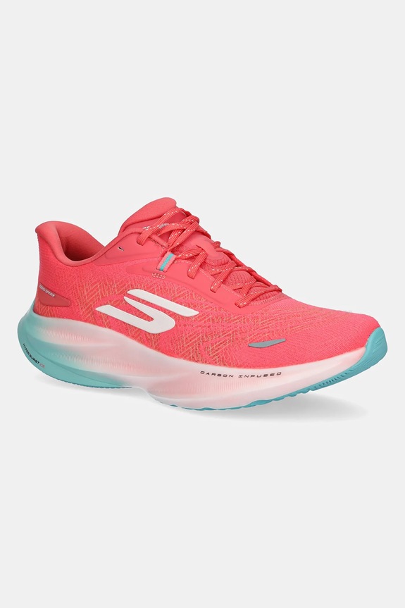 Παπούτσια για τρέξιμο Skechers GO RUN RIDE 12 συνθετικό πορτοκαλί 172200