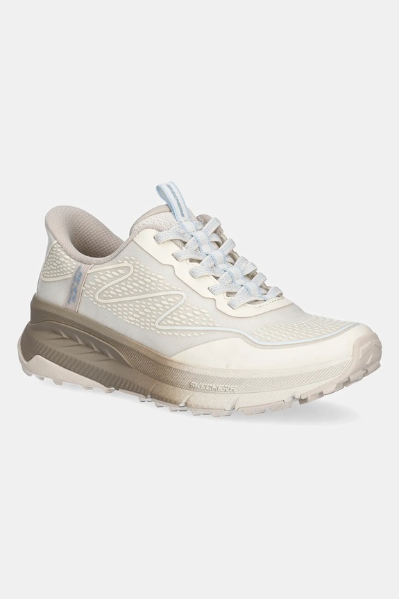 Topánky Skechers Switch Back textilný béžová 180157