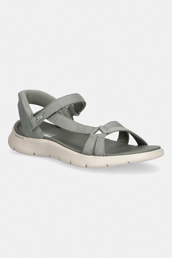 Skechers sandały damskie GO WALK FLEX szary 141481.