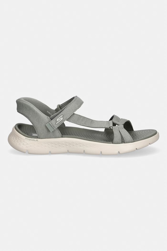 Skechers sandały damskie GO WALK FLEX 141481. szary SS26