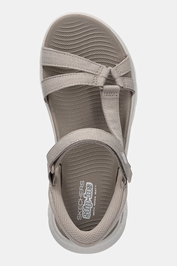 Sandále Skechers GO WALK FLEX béžová 141481.