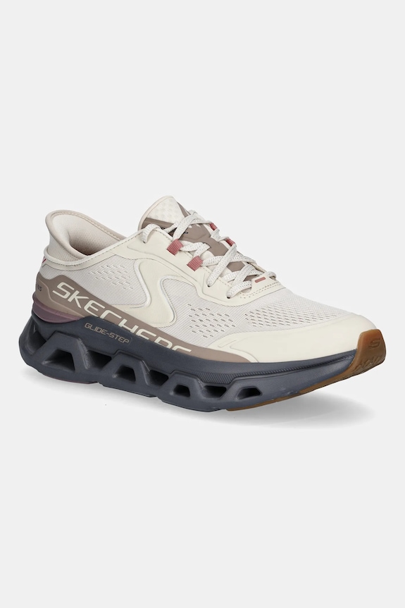 Παπούτσια για τρέξιμο Skechers GLIDE STEP ATLUS συνθετικό μπεζ 150510