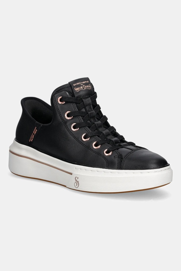 Tenisky Skechers SNOOP ONE OG přírodní kůže černá 186001