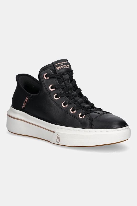 Tenisky Skechers SNOOP ONE OG přírodní kůže černá 186001