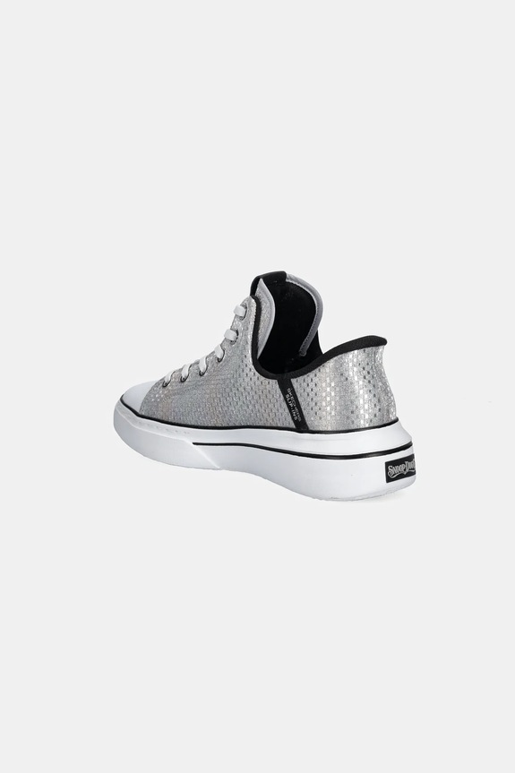 Παπούτσια Πάνινα παπούτσια Skechers SNOOP ONE DISCO 186006 ασημί