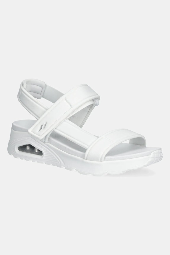 Sandály Skechers UNO klín bílá 119813