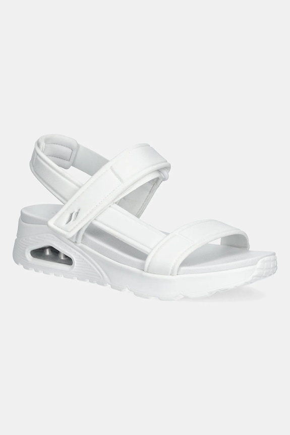 Sandály Skechers UNO klín bílá 119813