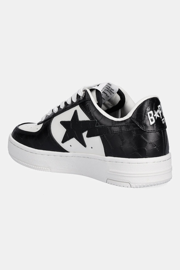 Obuwie A Bathing Ape sneakersy skórzane BAPE STA #3 L 1K80291303 czarny