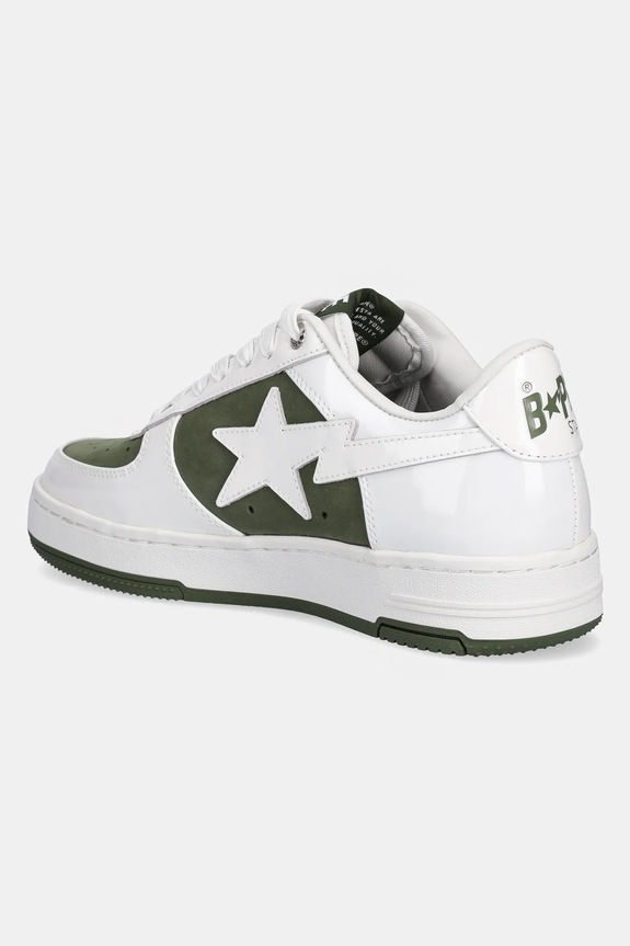 Shoes A Bathing Ape leather sneakers BAPE STA #6 L 1K80291306 green
