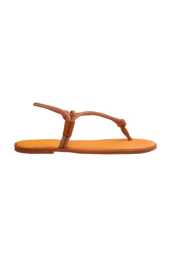 Σανδάλια Havaianas UNA ACAI CERRADO 4149616.4919 πορτοκαλί SS25