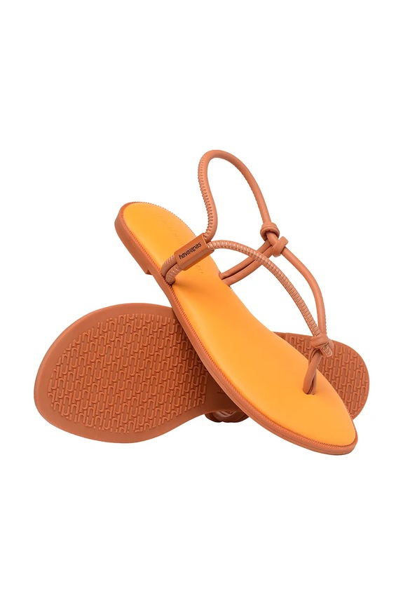 Σανδάλια Havaianas UNA ACAI CERRADO 4149616.4919 πορτοκαλί