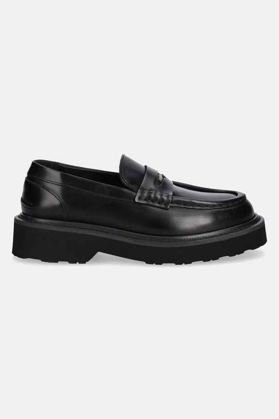 Кожаные мокасины Kenzo Loafer FF52LO110L52.99 чёрный SS25