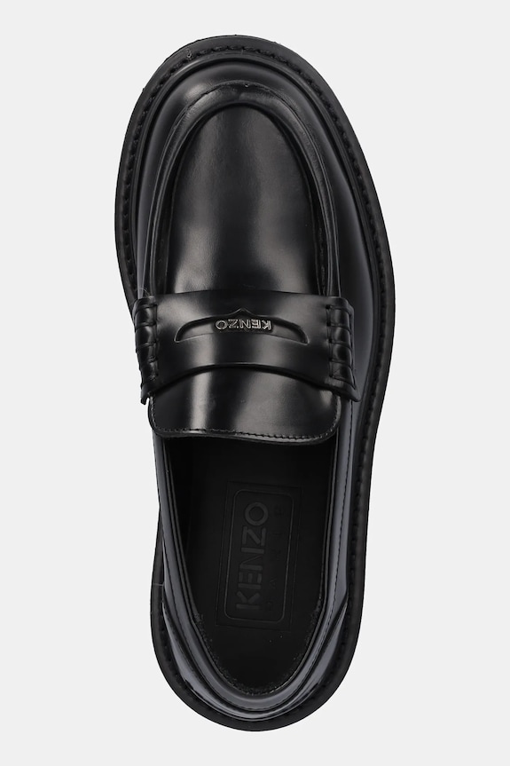 Кожаные мокасины Kenzo Loafer чёрный FF52LO110L52.99