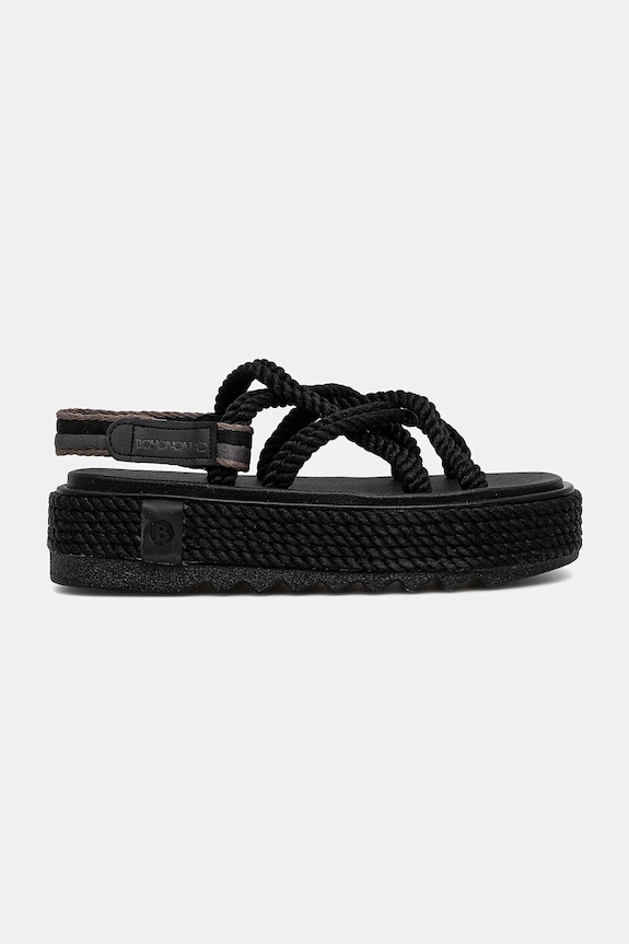 Bohonomad sandale Bodrum BOD.0020.CPS negru SS26