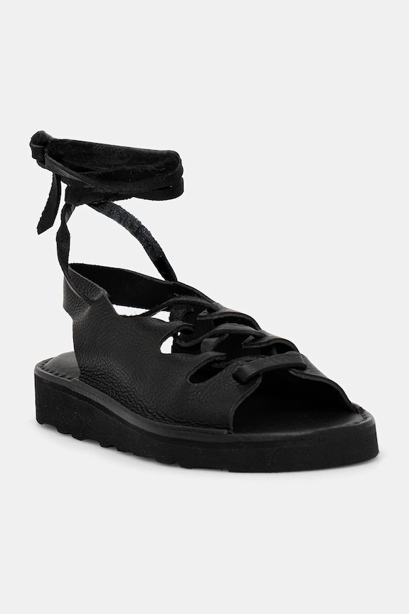 Kožené sandály Fracap Sandal další černá D030