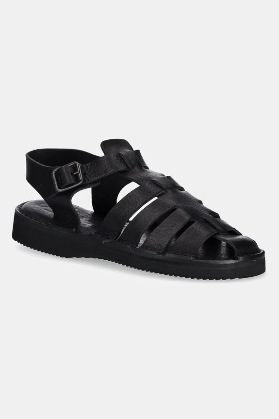 Fracap leather sandals Sandals others black D038