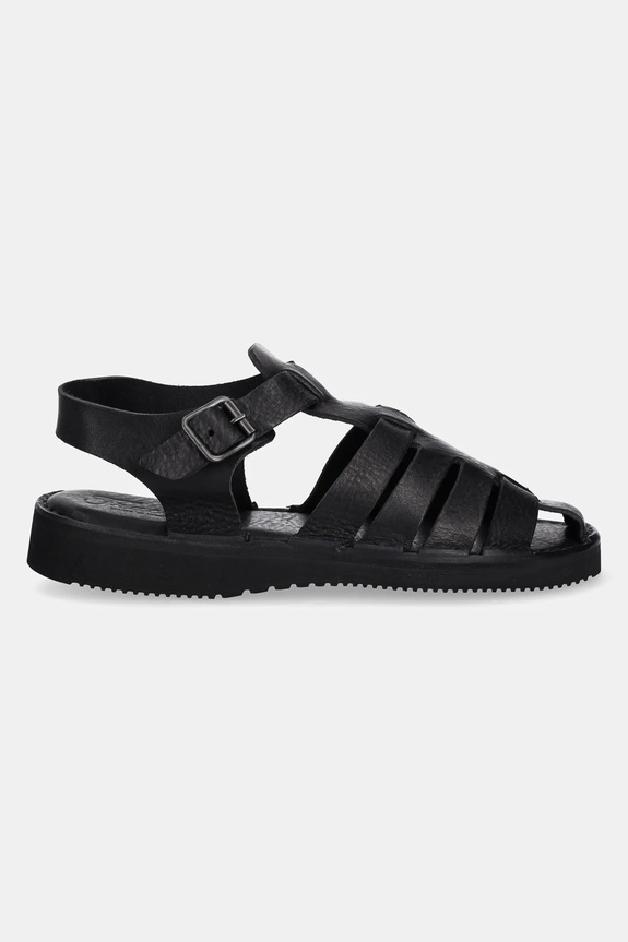 Fracap leather sandals Sandals D038 black SS25