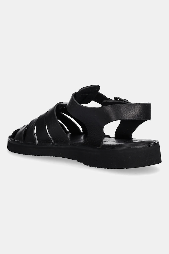 Shoes Fracap leather sandals Sandals D038 black