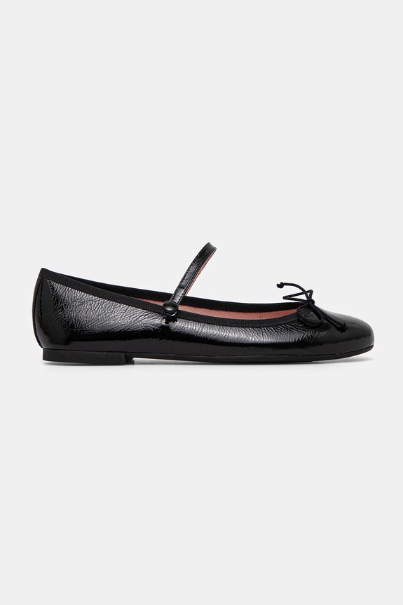 Pretty Ballerinas baleriny skórzane Nicole 52073.A.9101 czarny SS25