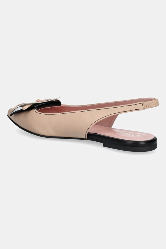 Obuwie Pretty Ballerinas baleriny skórzane Ella 52080.C.9100 beżowy