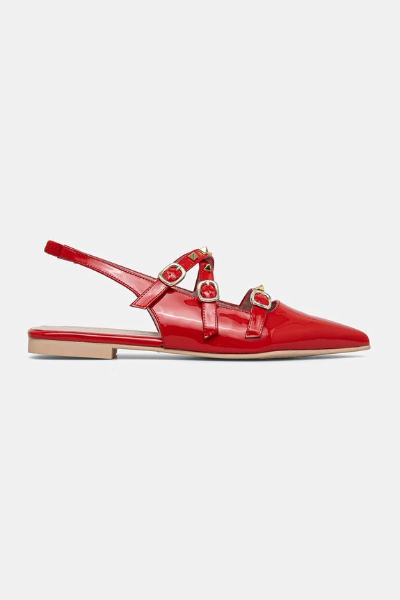 Baleríny Pretty Ballerinas Yvette 52136.B.9331 červená SS25