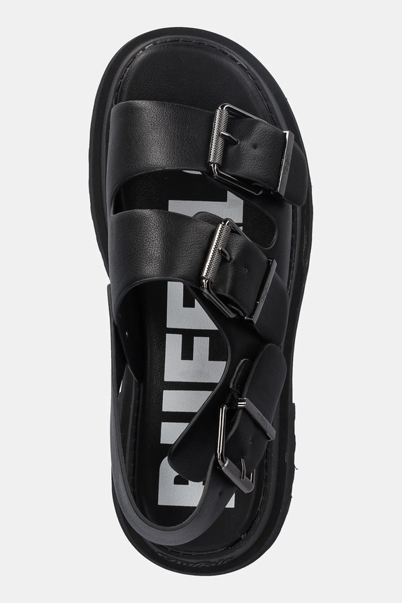 Σανδάλια Buffalo Pluto Ari μαύρο 1602268.BLK