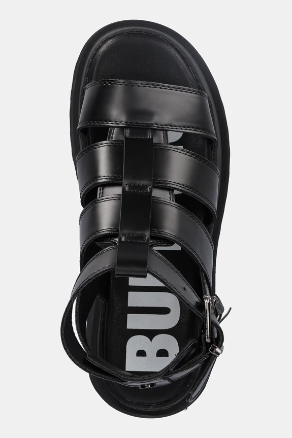 Buffalo sandały Pluto Gld czarny 1602269.BLK