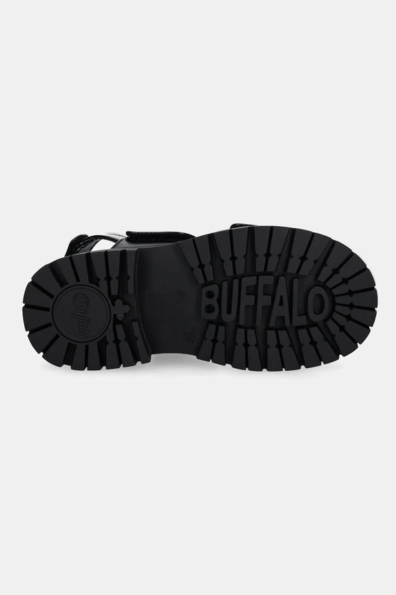 Sandali Buffalo Lennox Snd 1602271.BLK črna