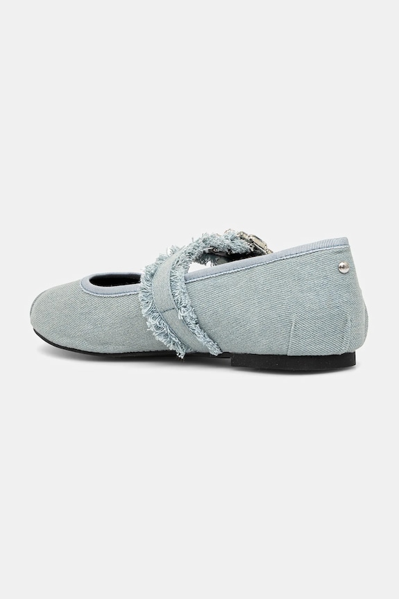 Încălțăminte Buffalo balerini Daphne Glam 1620028.BLU albastru
