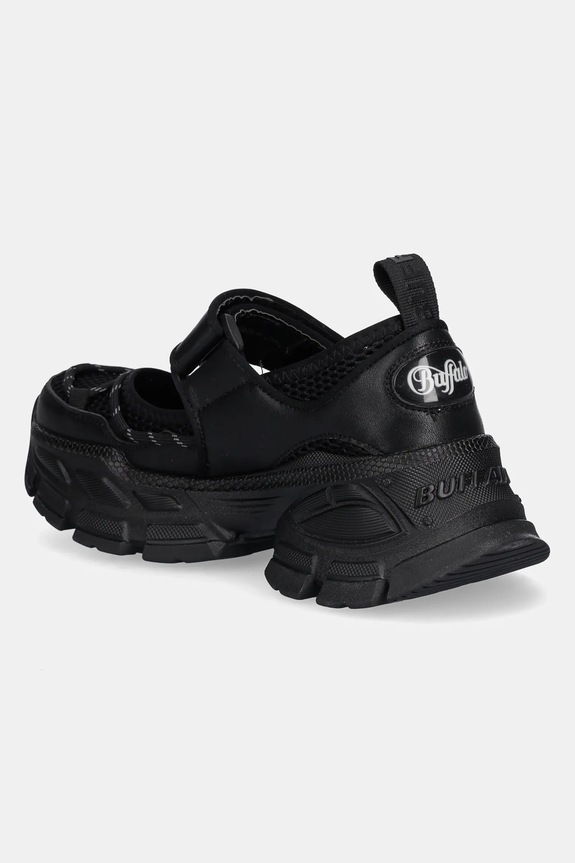 Παπούτσια Παπούτσια Buffalo Saturn Ballerina 1620032.BLK μαύρο