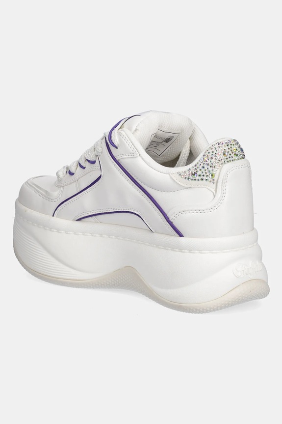 Obuwie Buffalo sneakersy Orcus Luxe 1636341.WHT biały