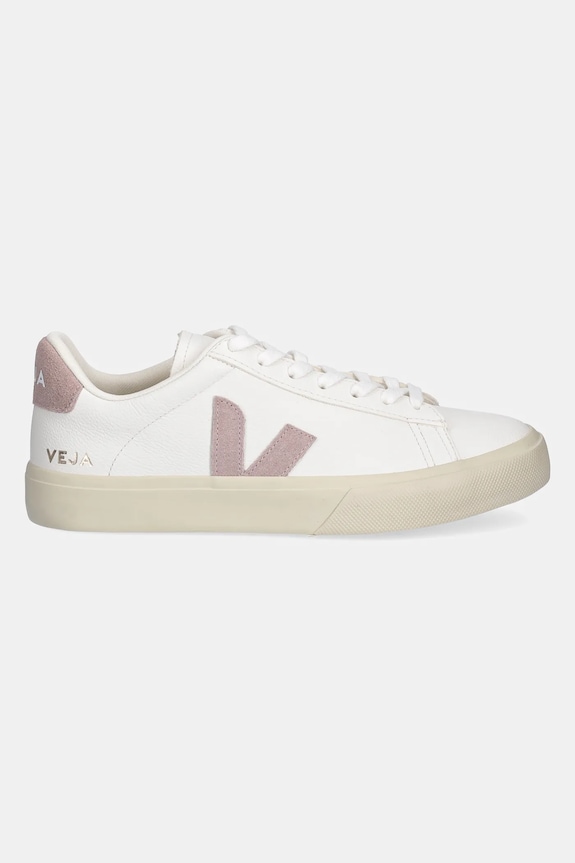 Veja sneakers din piele Campo CP0503886A alb SS25