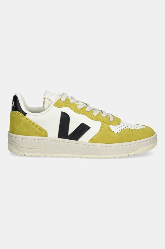 Kožené tenisky Veja V-10 Prime VI0220502A zelená SS25