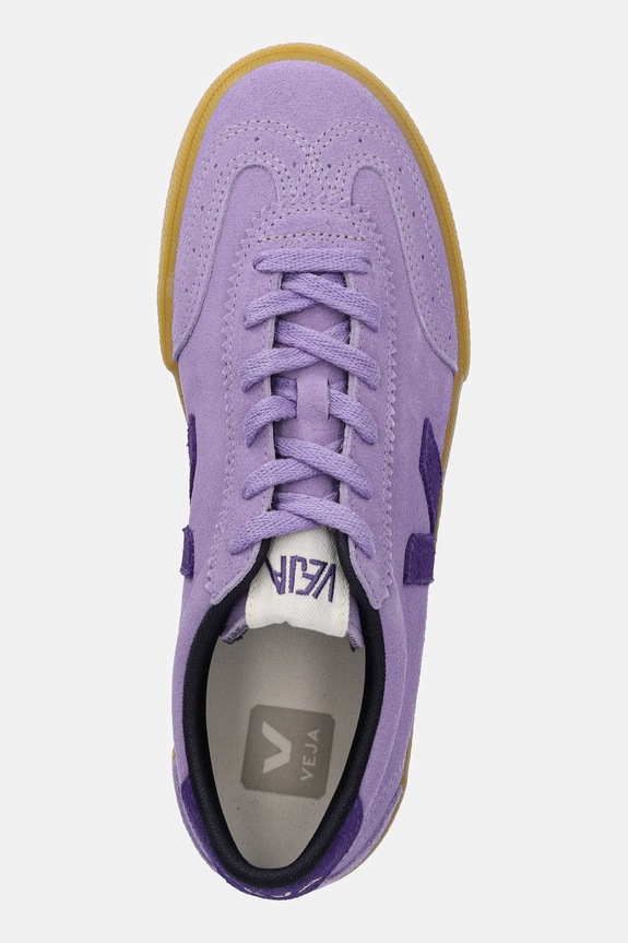 Veja sneakersy zamszowe Volley fioletowy VO0320513A