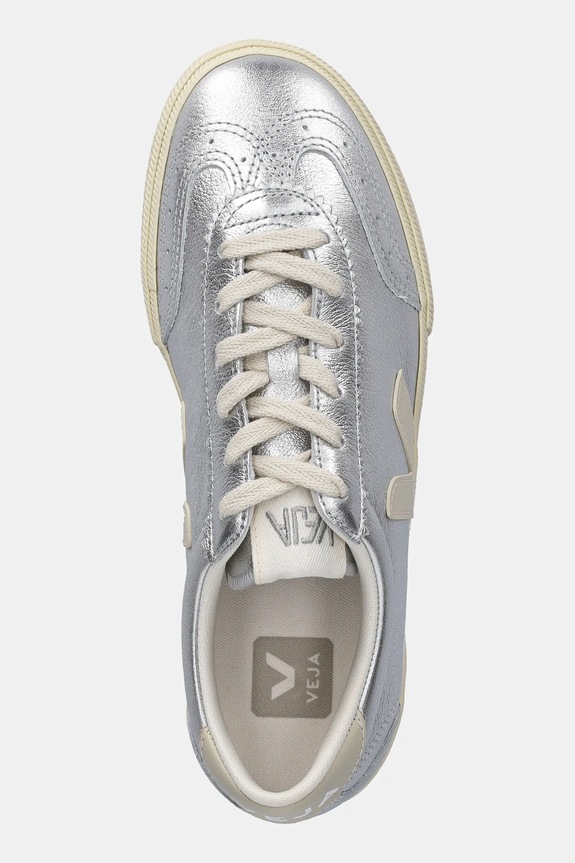 Veja sneakersy skórzane Volley srebrny VO2020749A