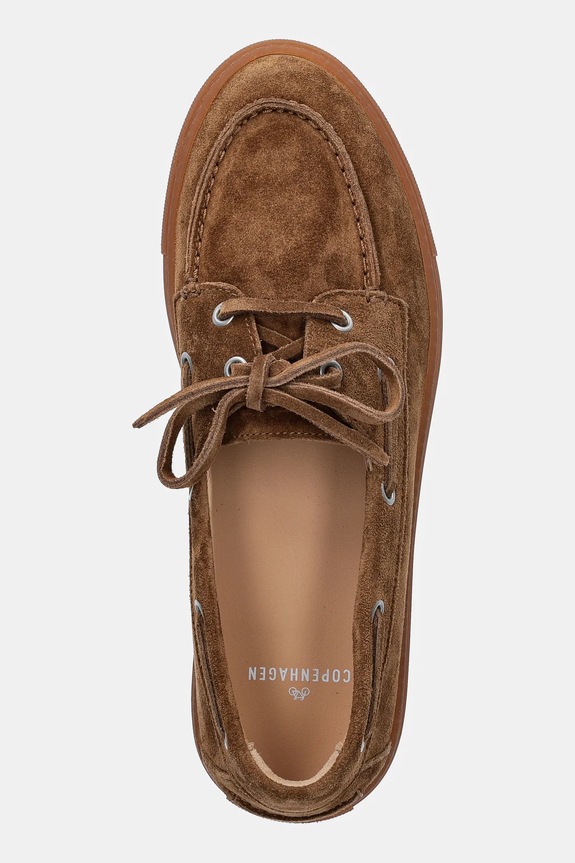 Copenhagen mokasíny dámske semišové Suede off hnedá CPH160