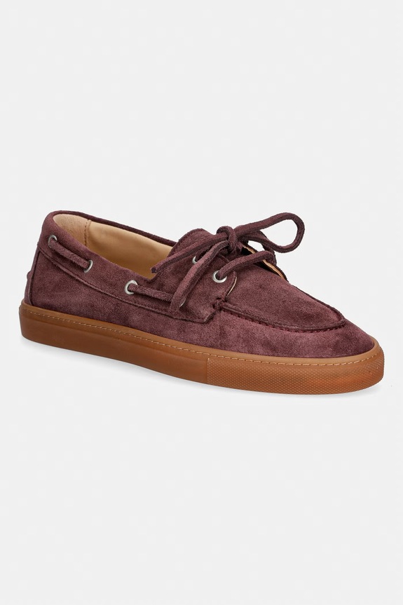 Copenhagen mokasyny damskie zamszowe Suede off bordowy CPH160