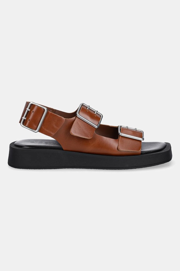 Kožené sandály Copenhagen Leather CPH794 hnědá SS25