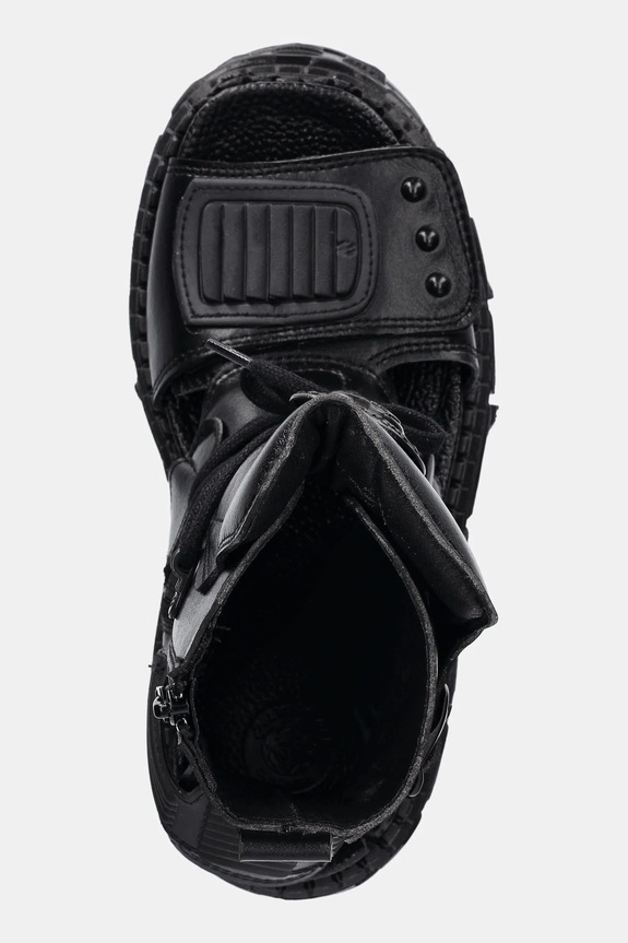 New Rock sandały METALLIC czarny M.BIOS107.V3