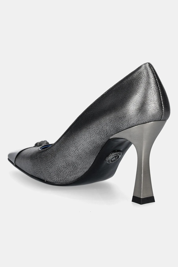 Παπούτσια Δερμάτινες γόβες New Rock HYBRID M.PUMP001.S3 γκρί