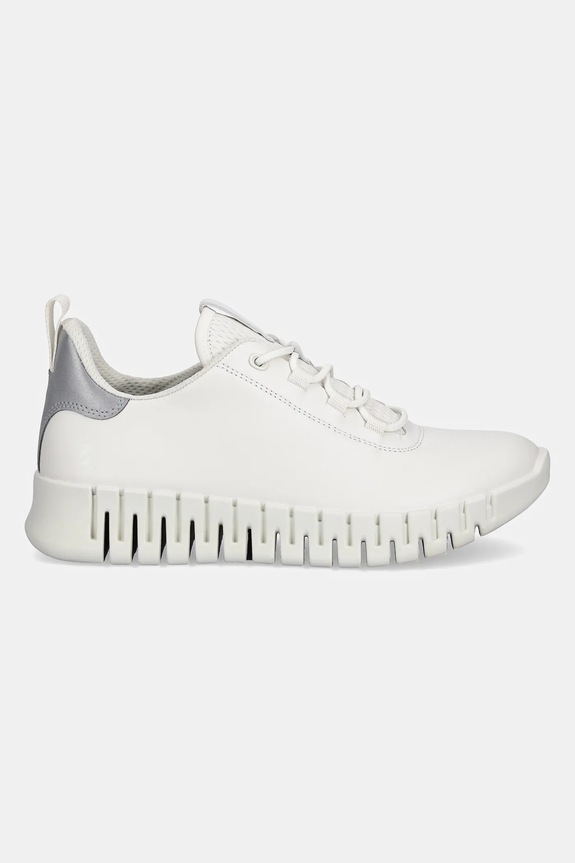 Ecco sneakersy skórzane Gruuv 218203.60718 biały SS26
