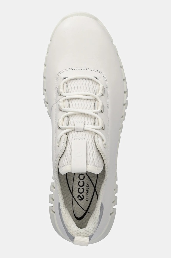 Ecco sneakersy skórzane Gruuv biały 218203.60718