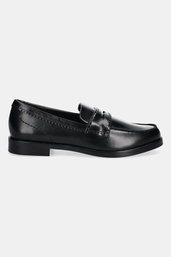 Clarks Originals leather loafers Straven Edge 26181277 black SS25